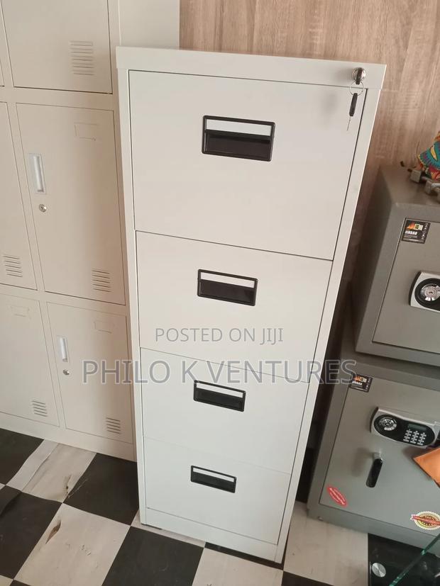 Front of Metal Locker System Is Available Here