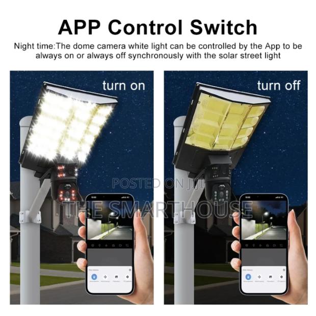 TSH- 4g Solar Streetlight Dual Lens CCTV photo 2