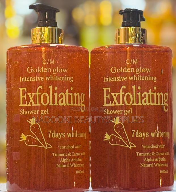 Golden Glow Intensive Whitening Exfoliating Shower Gel
