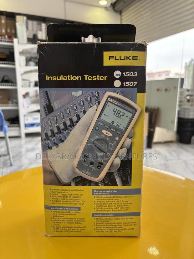 Fluke 1503 Insulation Resistance Meter photo 2