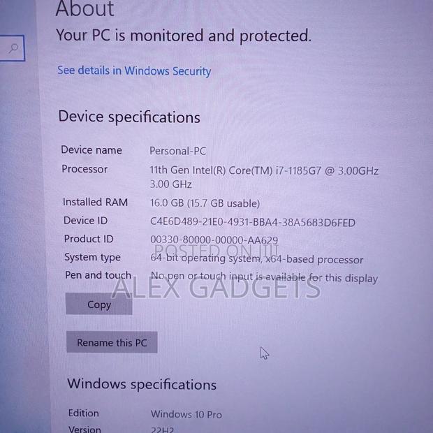 Laptop HP EliteBook 840 G8 16GB Intel Core I7 SSD 256GB photo 3