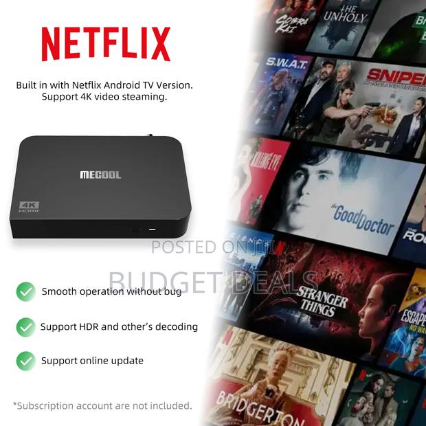 Mecool Google Certified Android Tv and Free to Air Decoder 2 in 1 photo 6