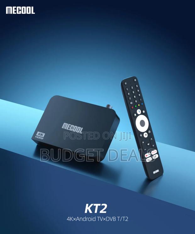 Mecool Google Certified Android Tv and Free to Air Decoder 2 in 1