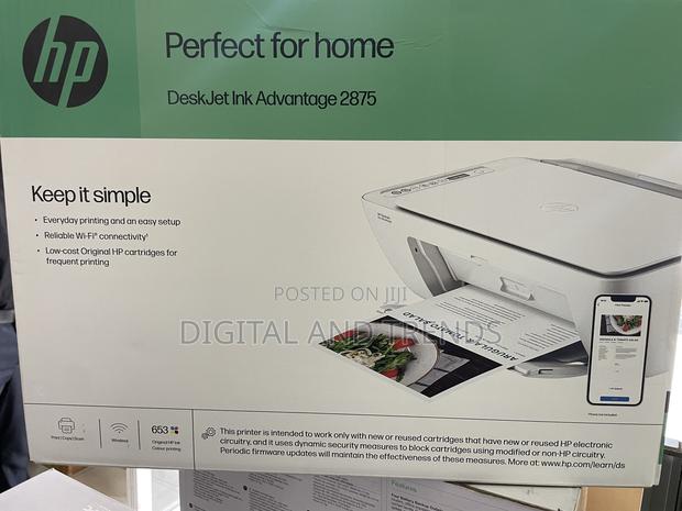 Hp Deskjet 2875 3-in-1 Wireless Printer