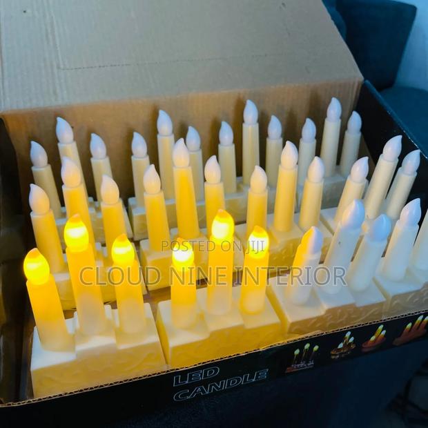 12 PCS Candle Light 3 in 1