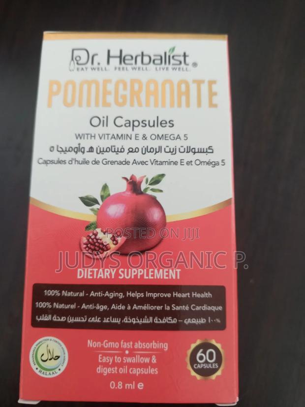 Pomegranate Oil Capsules ( With Omega 5 and Vitamin E) · Photo 4