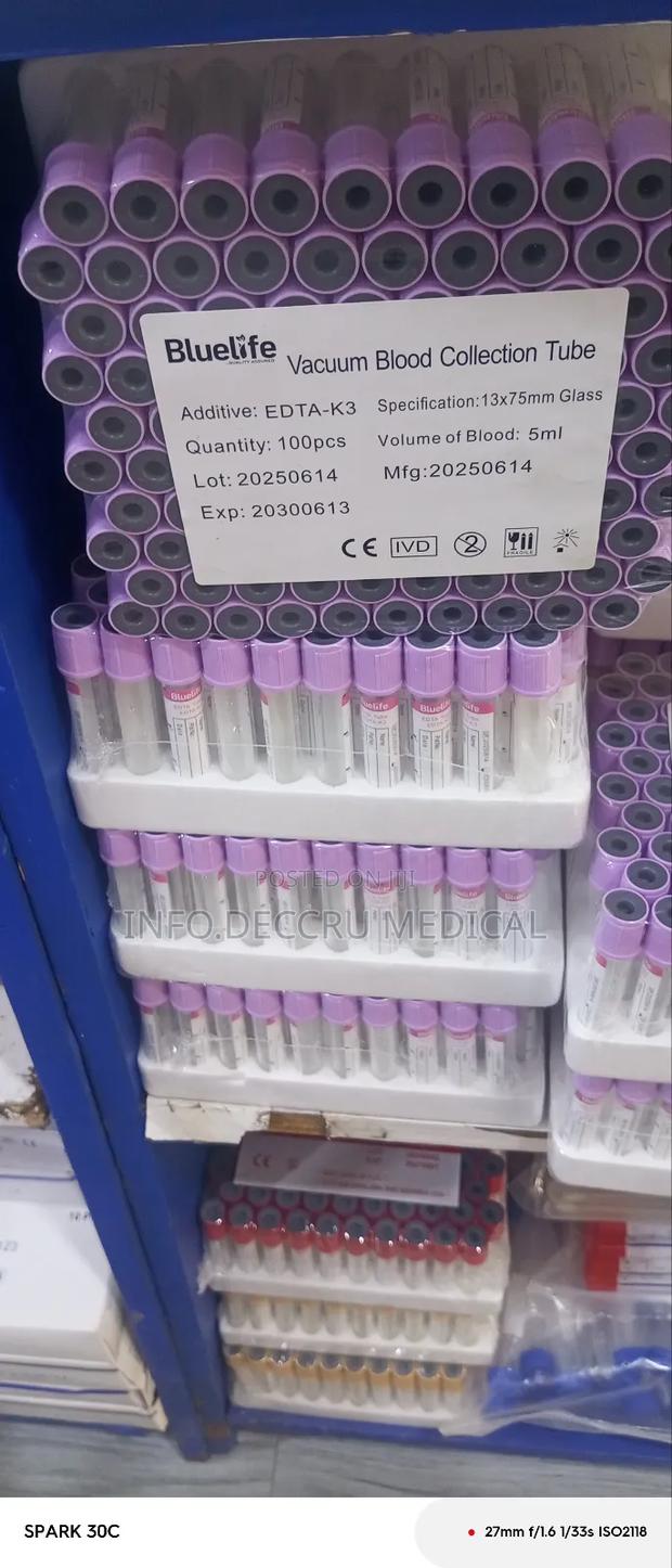Edta Tube (Blood Collection Tube) · Photo 2