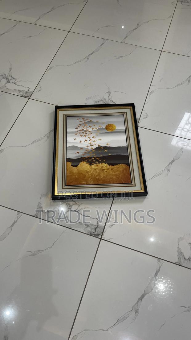 1 Used Black and Gold Frame for Sale