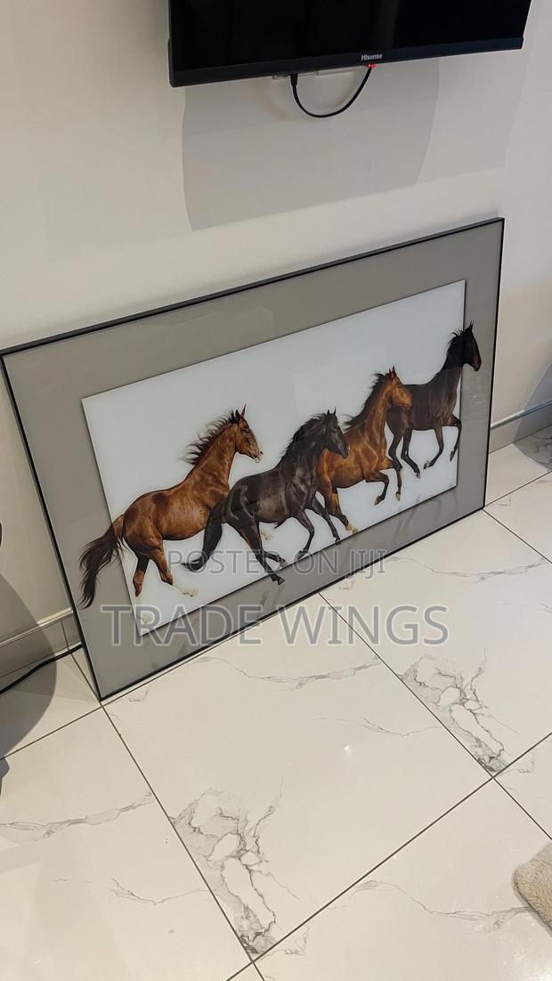 1 Used Big Glass Horse Frame for Sale