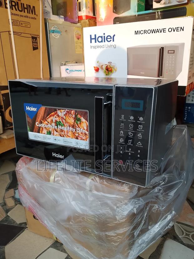 Black Mirror Microwave- Haier 23l