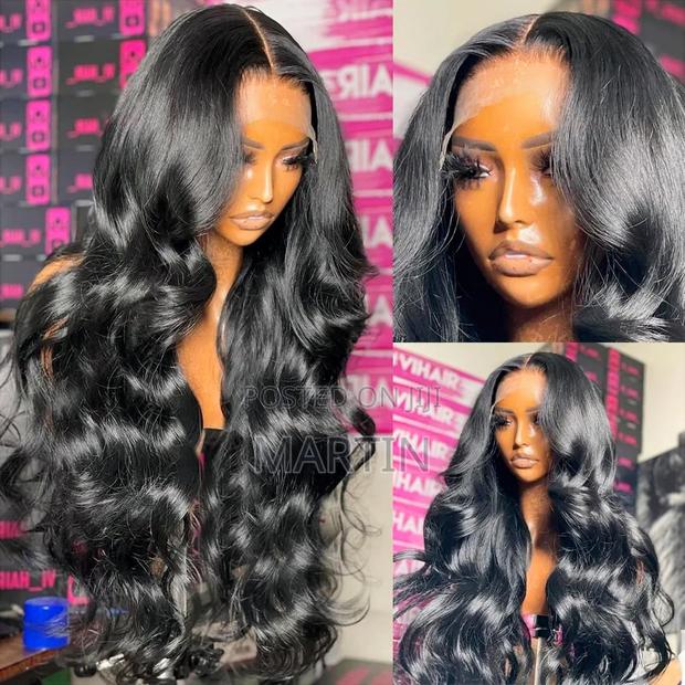 24 Inches 250% Full Thick Body‐Wave Lace Wig photo 2