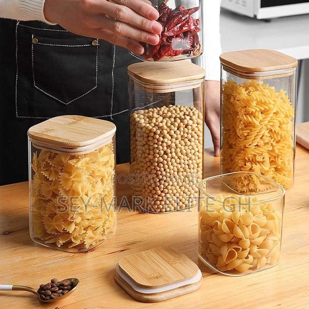 5pcs Storage Container With Bamboo Lid · Photo 4