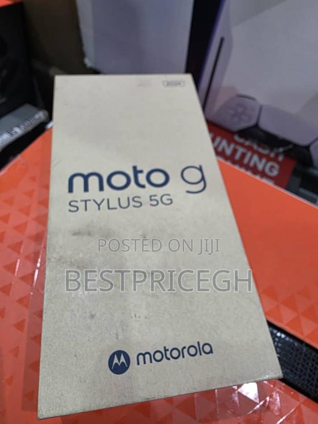 New Motorola Moto G Stylus 5G (2022) 256 GB Black