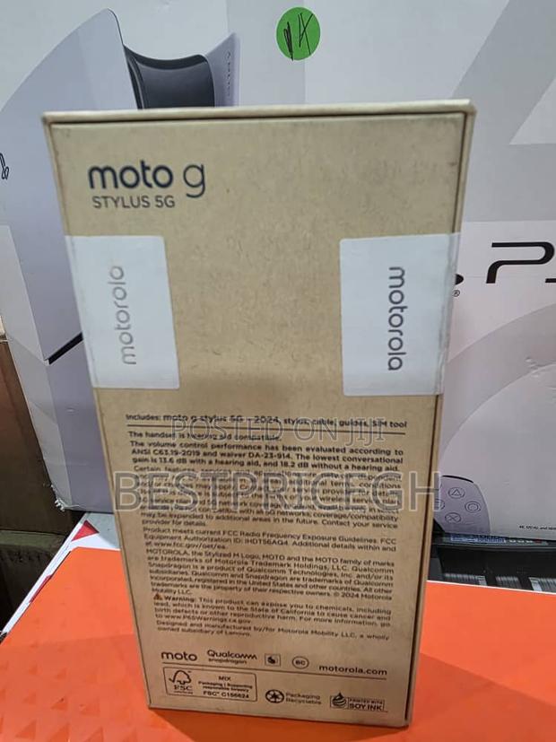 New Motorola Moto G Stylus 5G (2022) 256 GB Black photo 2