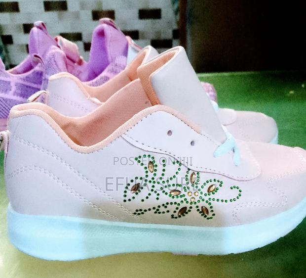 Pink Toutong and Cartoon Sneakers for Girls photo 2