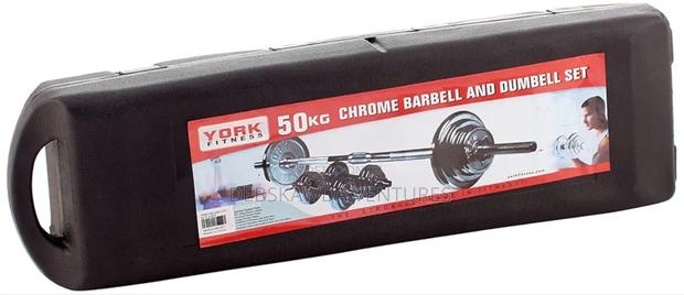 York 50kg Adjustable Dumbbells · Photo 4