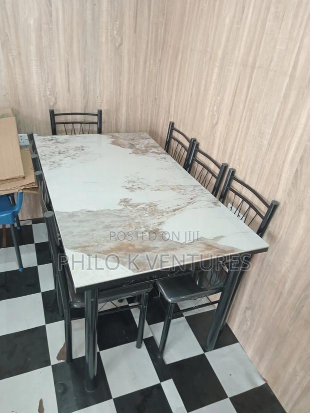 Rectangular Dining Set With 6seat Is Available Here