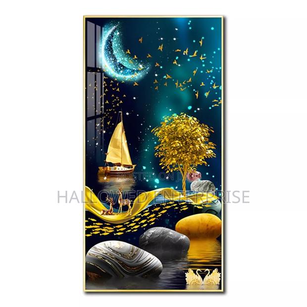 Modern Luxury Print Photo Frame Crystal Porcelain Mural Home Decor photo 2