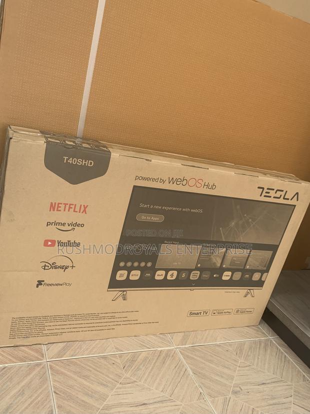 The Tesla 40-Inch: Experience Smarter Home Entertainment.