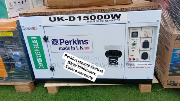 Remote Control Perkins 15kva 15000watt Diesel Generator 15kv · Photo 2