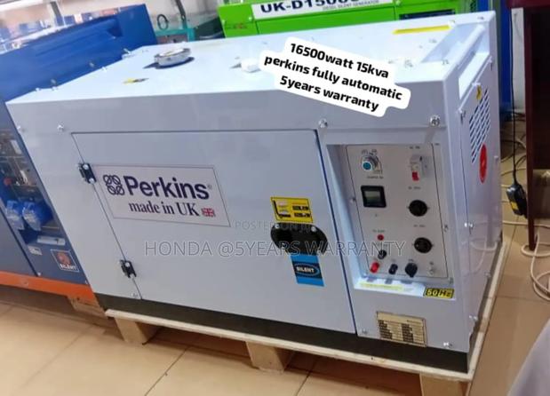 White Perkins 15kva 16500watt Fully Ats Perkins 15kva Diesel · Photo 2
