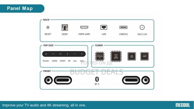 Google Certified Soundbar With Android Tv Box(For Streaming) photo 6