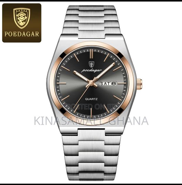 Poedagar Luxury Men’S Wristwatch – Elegant Durable photo 2