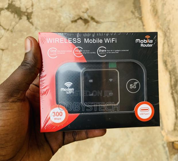 4g/5g Portable Wifi Router 300mps– Compatible With All Networks photo 4