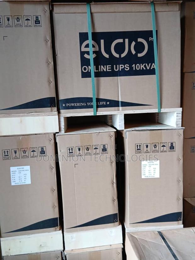 Eldo Pro Online Ups 10kva/8kw , 7ah*16 PCS photo 2