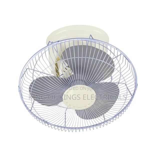 16" Ceiling Orbit Fan – Powerful, Durable Wide Air Circulation