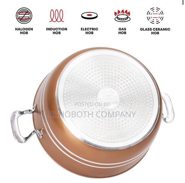 Sq Professional Mianra Seramiq Stockpot Set 5pc Axinite photo 3