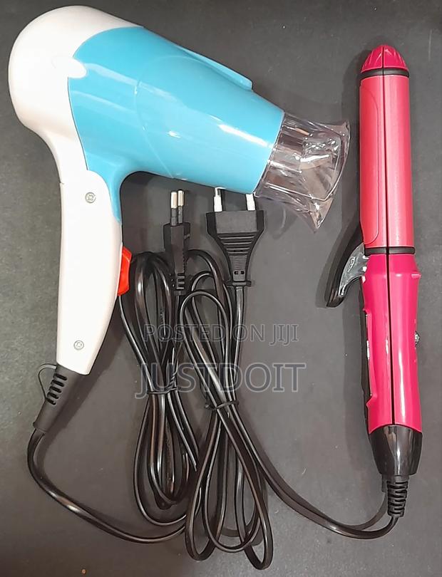 Nova Medium Hair Dryer + Straightener Curler Set · Photo 2