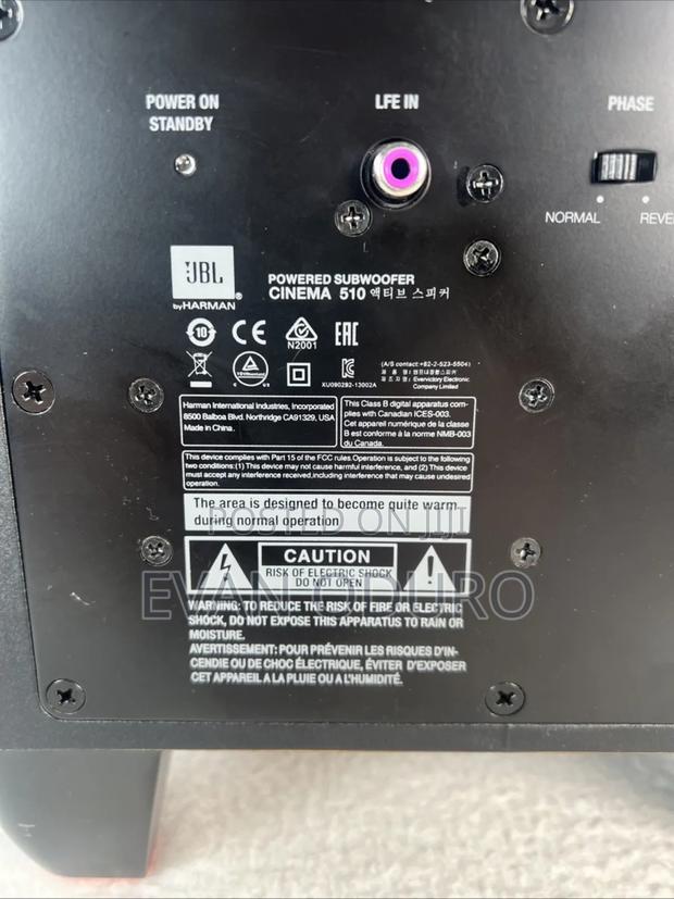 Powerful JBL Subwoofer Cinema 5.1 Subwoofer Compact Size photo 6