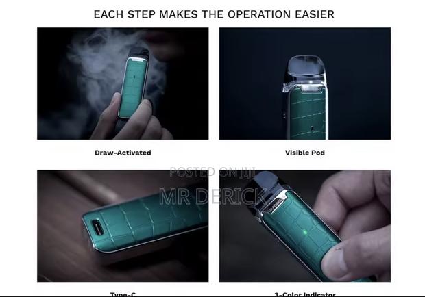 Original Vaporesso Luxe Q Kit Vape 1000mah Battery Red Color photo 2