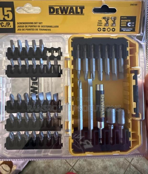 Dewalt Screwdriver Bit Set, 45-Piece, Screwdriving Set With Tough Case · Photo 4