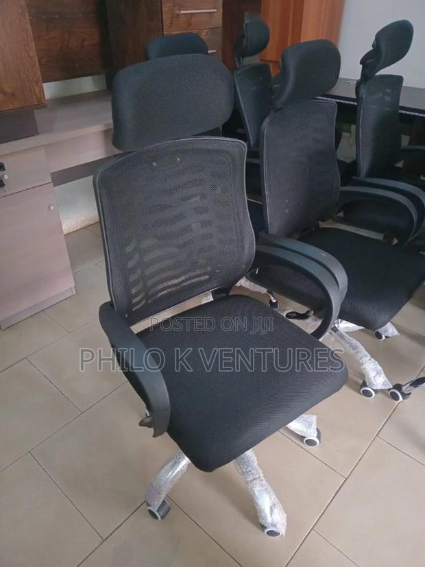 Durable Adjustable Office Chair With Head Rest Is Available