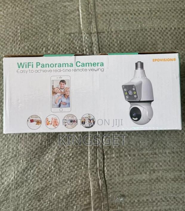 Double Lens Bulb Cctv Surveillance Camera