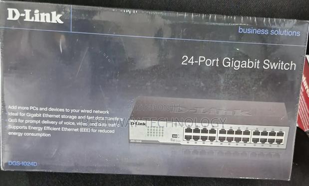 24port Gigabit Switch Dlink photo 3