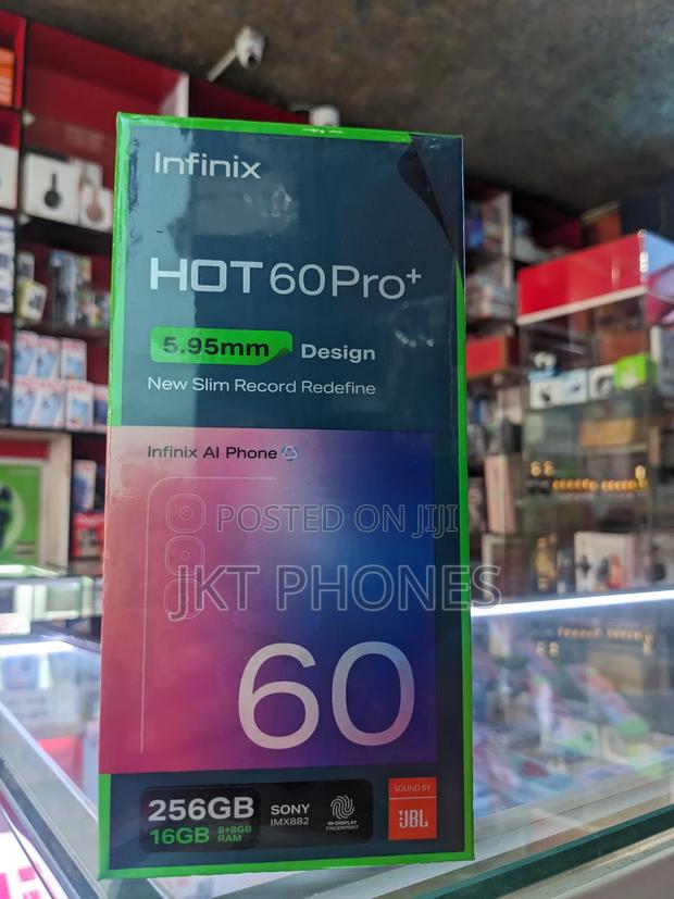 New Infinix Hot 60 Pro+ 128 GB Silver