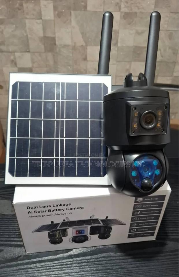 Tripple Len Ai Solar Camera St-535-6m -Wifi · Photo 2
