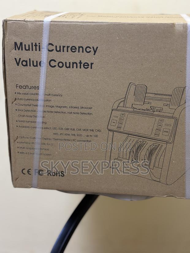Rechargeable Mix Denominations/Currency Counting Machine photo 2