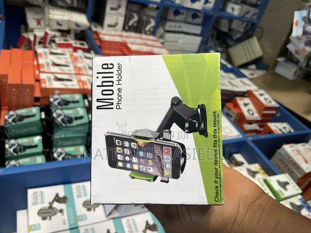 Mobile Phone Holder, Likely Designed for Use in a Car as a Mount. · Photo 3