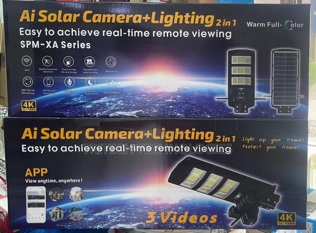 Ultra Ai Solar 450w Street Light Camera Full Color 2 in 1 · Photo 3