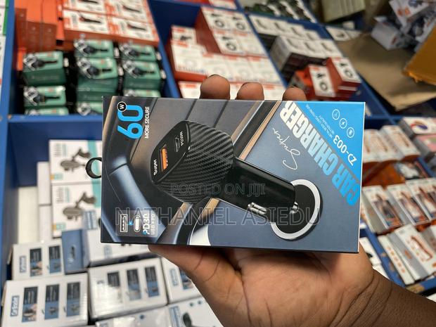 Ab-Cc-69w Car Charger With Dual (Type C 20w+Type a 3.0a) Black · Photo 3