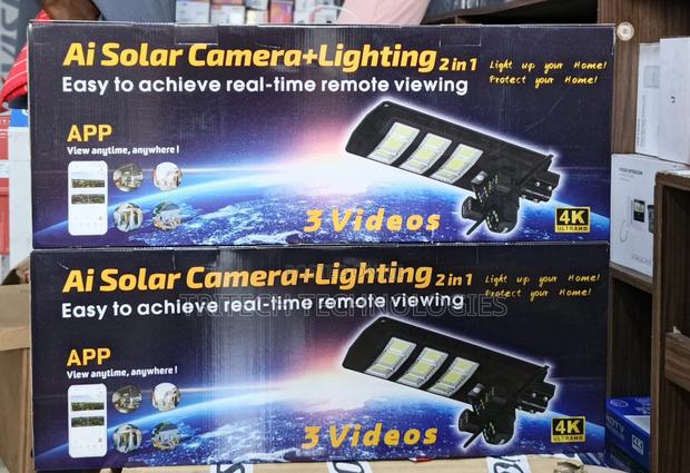 Ultra Ai Solar 450w Street Light Camera Full Color 2 in 1 · Photo 4