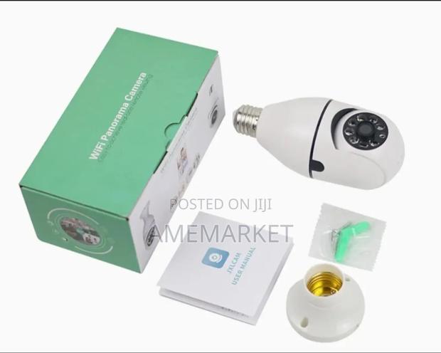 Wifi Bulb Camera Wireless Cctv Monitor. Night Vision · Photo 2