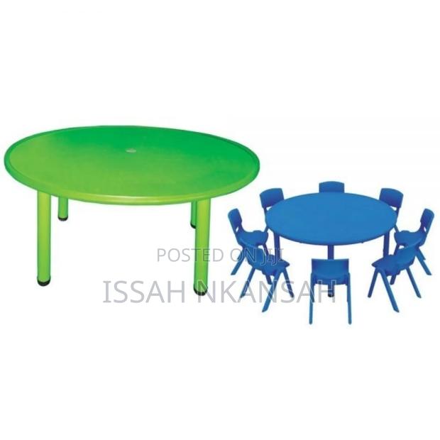 Children Round Plastic Table Only Chairs Not Included · Photo 4