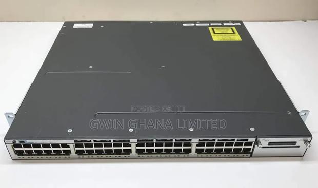 Cisco Ws-C3750x-48t-S 48-Port Gbe L3 Managed Switch + C3kx-Nm-10g · Photo 3