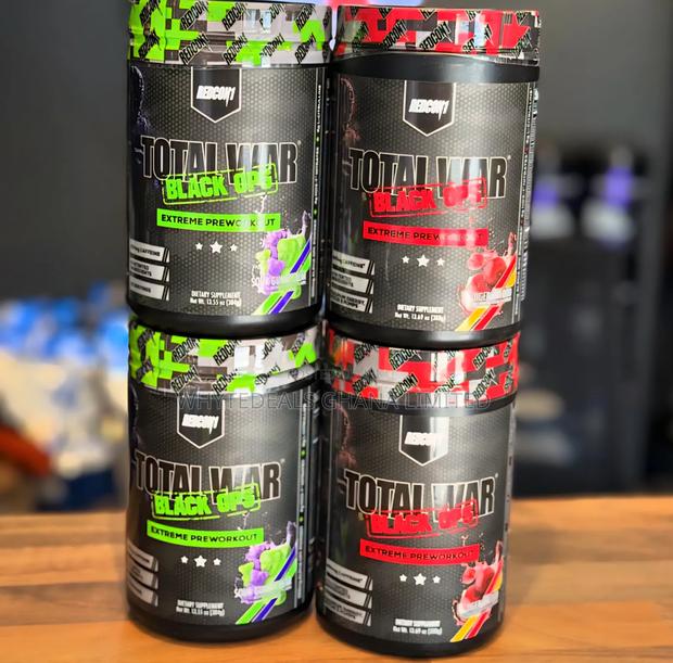 Unleash Strength With Total War Black Ops Pre-workout |Caffeine| Focus