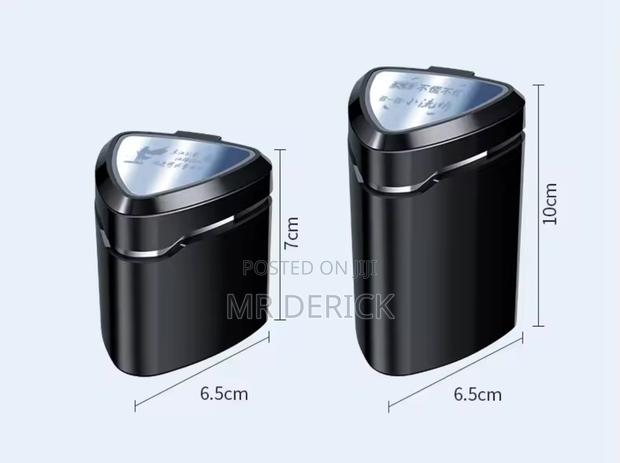 Small Size Car Led Ashtray Cigarette Ash Holder For Mercedes Benz photo 2